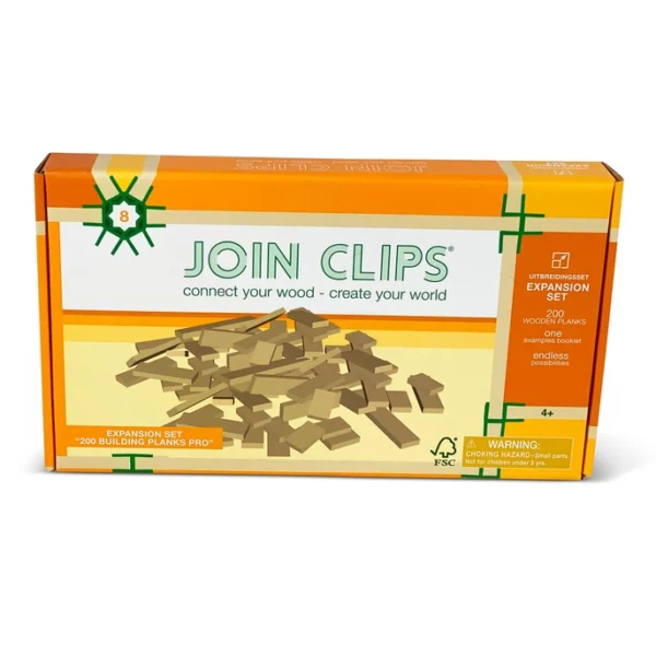 Join clips Uitbreidingsset 200 Building Planks Pro JOIN CLIPS Uitbreidingsset "200 BUILDING PLANKS PRO" – Bouw als een professional!