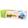 New Classic Toys Autotransporter met 2 bouwvoertuigen