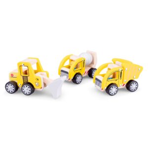New Classic Toys Bouwvoertuigen - 3 stuks