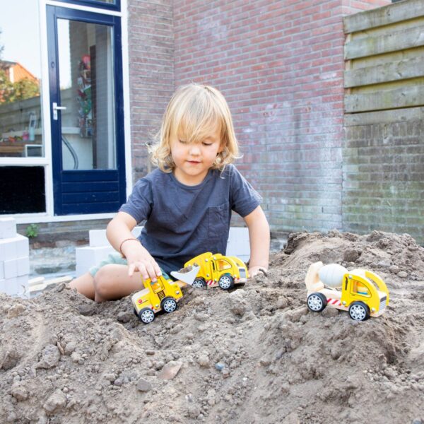 Bouwvoertuigen - 3 stuks 5 New Classic Toys Bouwvoertuigen - 3 stuks