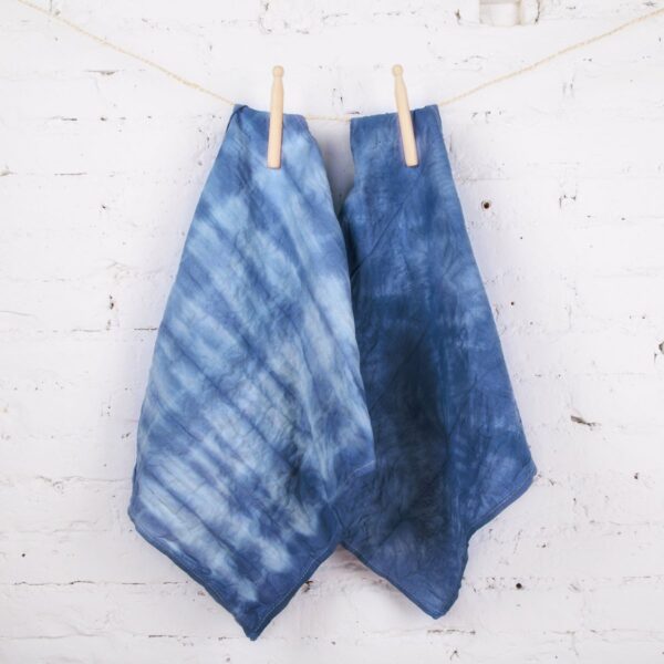 Crafters Indigo Bandana Kit3 Kikkerland Crafters Indigo Bandana Kit