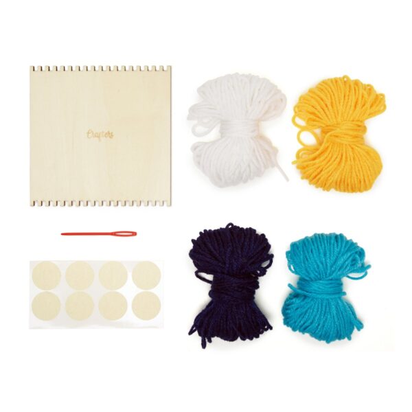 Crafters Loom Coaster Kit Kikkerland Crafters Indigo Bandana Kit