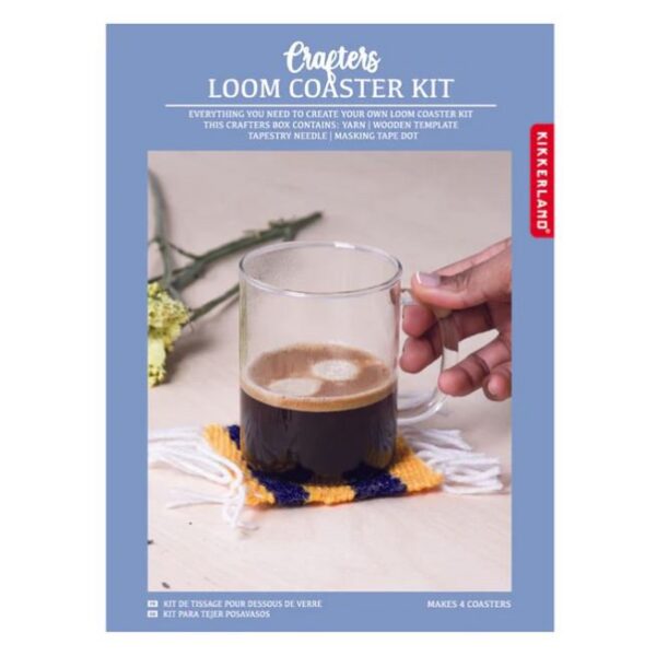 Crafters Loom Coaster Kit1 Crafters Loom Coaster Kit