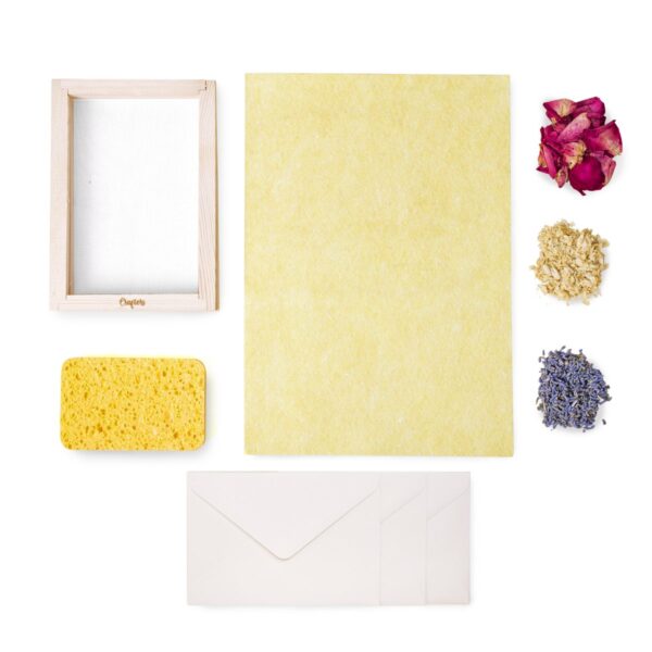 Crafters Make Your Own Paper Kit Kikkerland Crafters Maak je eigen bloemenpapier - Hobby - Creatief - Knutselen