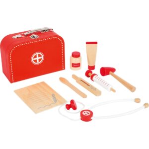 small foot Houten Doktersset in Rode Koffer