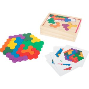 Small Foot Houten Vormenpuzzel Hexagon