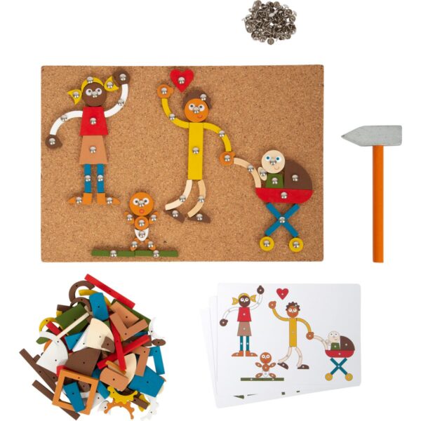 Hamer Spel Thuis & Familie1 Bouw en constructie Small Foot Hamertje tik Huis en familie