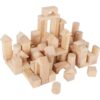 Small Foot Houten bouwblokken naturel 100 stuks in een zak