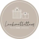 Leuk met letters Kommetje