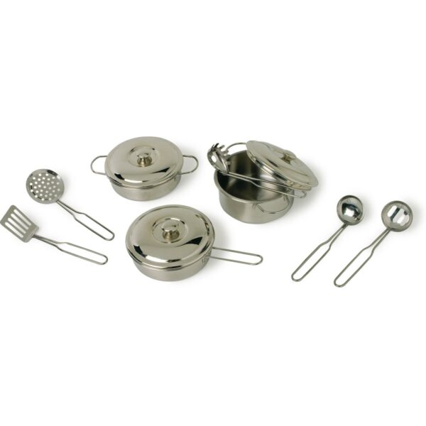 Metalen pannenset 11 dlg Small Foot Metalen pannenset 11 dlg