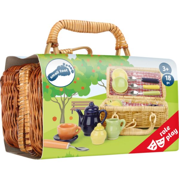 Picknickmand nostalgie3 Small Foot Picknickmand nostalgie