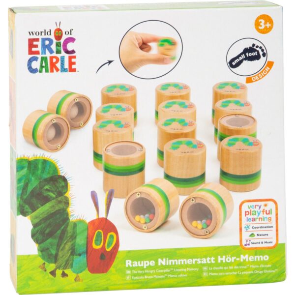 Rupsje nooitgenoeg Luistermemo6 Small Foot Rupsje nooitgenoeg luistermemory