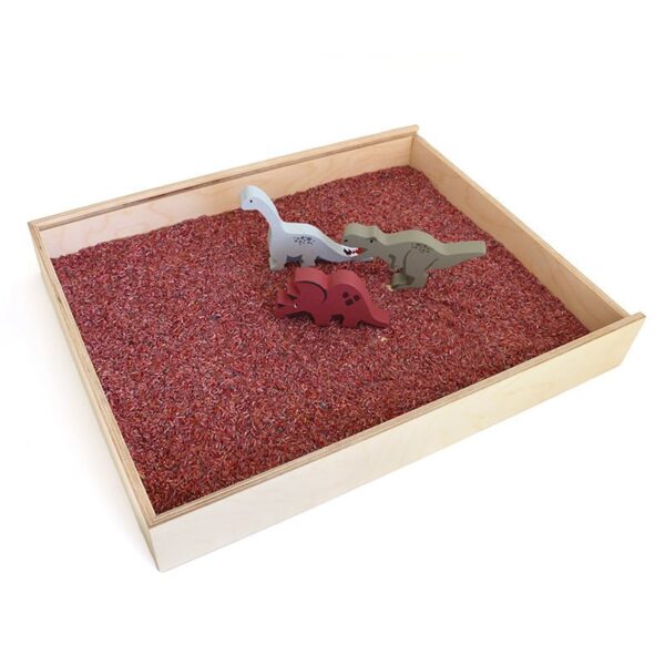 Speelrijst dino mix (500 gram)4 Kids Kabinet Speelrijst dino mix (500 gram)