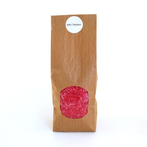 Speelrijst rode mix (500 gram) Kids Kabinet Speelrijst rode mix (500 gram)