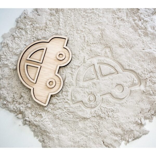 Leuk met Letters Vultray auto hout