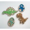 Leuk met letters Vultray dinosaurus