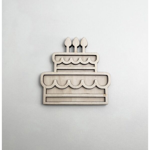 Leuk met letters Vultray taart