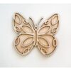 Vultray vlinder Leuk met letters