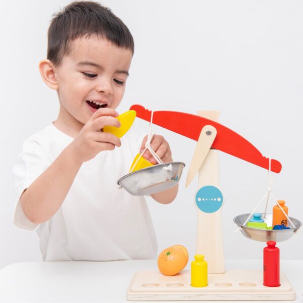 Weegschaal5 New Classic Toys Weegschaal Balance schalen