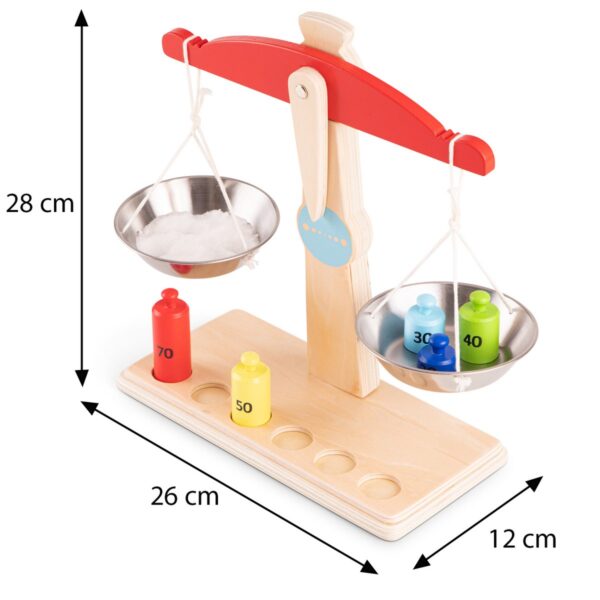 Weegschaal8 New Classic Toys Weegschaal Balance schalen