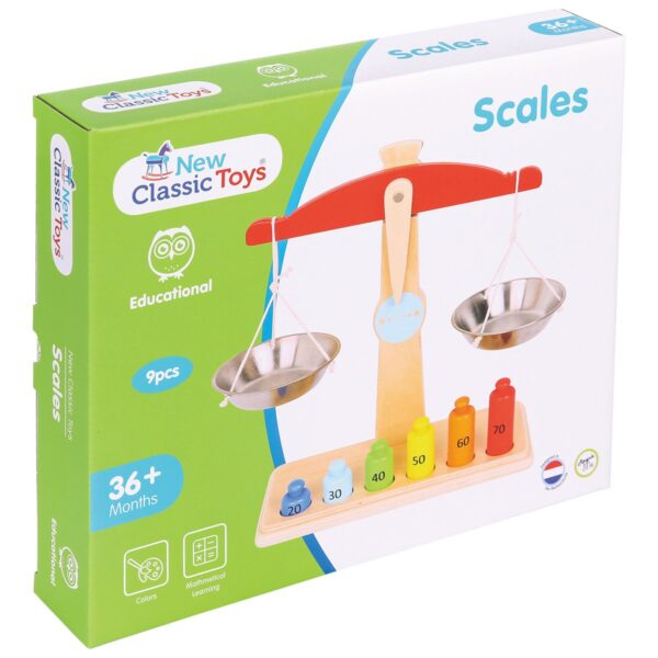 Weegschaal9 New Classic Toys Weegschaal Balance schalen