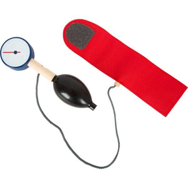 dokterstas4 Small Foot - Dokterstas met Houten Dokter Accessoires, 18dlg