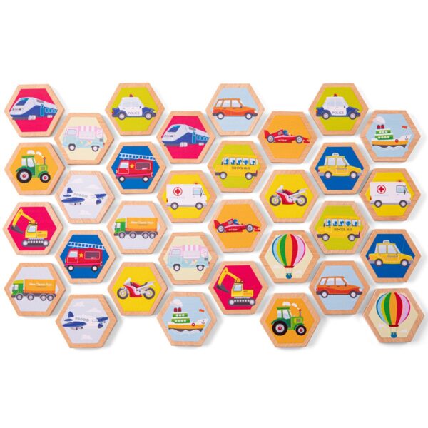 New Classic toys Memory - voertuigen