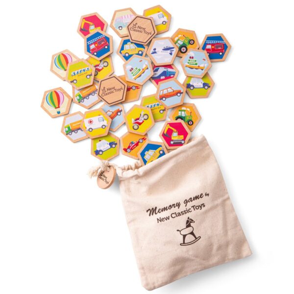 New Classic toys Memory - voertuigen