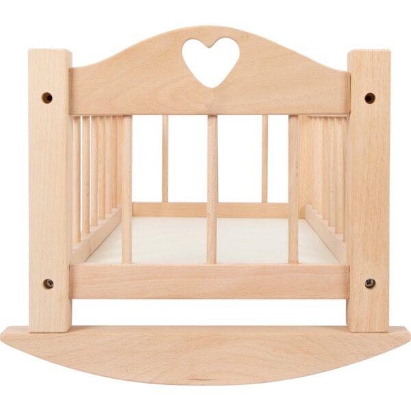 poppenwieg naturel5 Small Foot Houten poppenwieg naturel