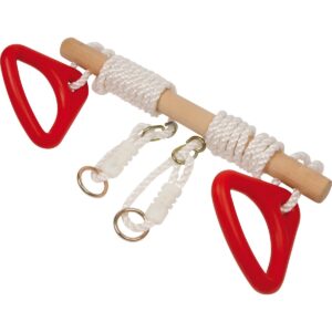 Small Foot trapeze met gymnastiekringen