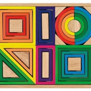 Goki Bouwstenen - regenboog