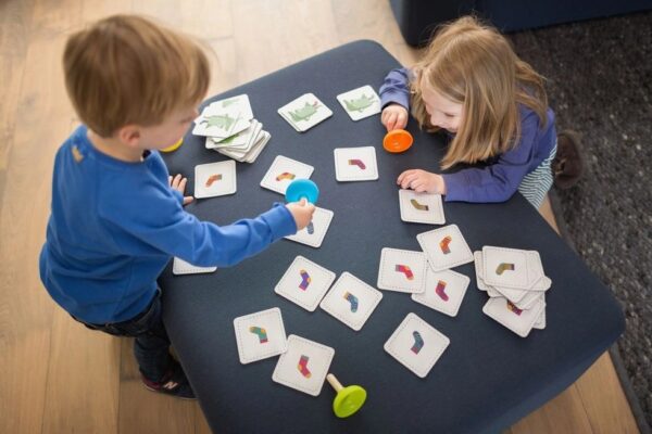 Crocs' Socks7 BS Toys Kroko's Sok Memory - spel met zuignappen