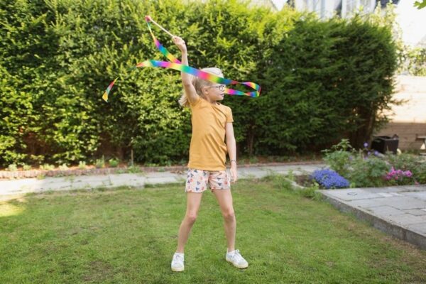 Danslint15 BS Toys Danslint – Regenboog Ritmieklint voor Kinderen