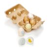 Tender Leaf Toys Houten eieren  in een eierdoos