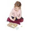 Tender Leaf Toys Houten eieren  in een eierdoos