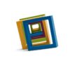 BS Toys Houten Frames Vorm en Kleuren bouwspel