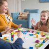 BS Toys Houten Frames Vorm en Kleuren bouwspel