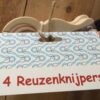 Speelbelovend houten Reuzenknijpers (set van 4)