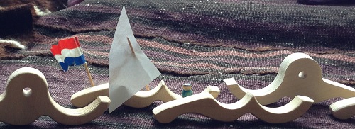 Grote Speelknijper Set-zonder-plastic 5 Speelbelovend houten Reuzenknijpers (set van 4)