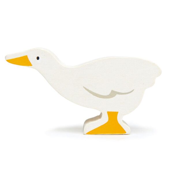 HOUTEN BOERDERIJDIER GANS Tender Leaf Toys – Houten Gans