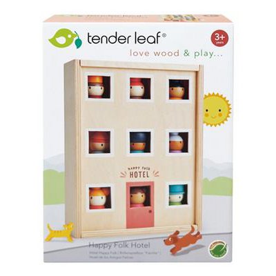 Hotel Happy Folk2 Tender Leaf Toys Happy Folk Hotel Hout