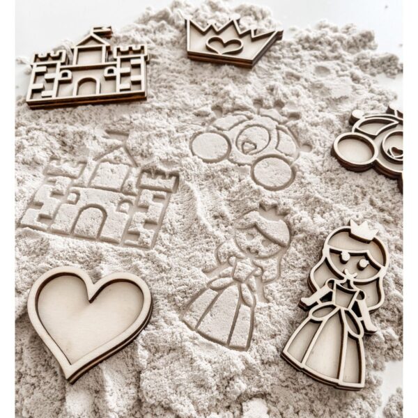 Leuk met Letters Kleine vultrays set Prinsessen