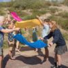 BS Toys Eekhoorn Parachutes – Vang- en Werpspel voor Buiten | 2-20 Kinderen