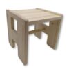 Speelbelovend (GOUDvanHOUT) Houten speelkruk Mathilde