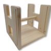 Speelbelovend (GOUDvanHOUT) Houten speelkruk Mathilde