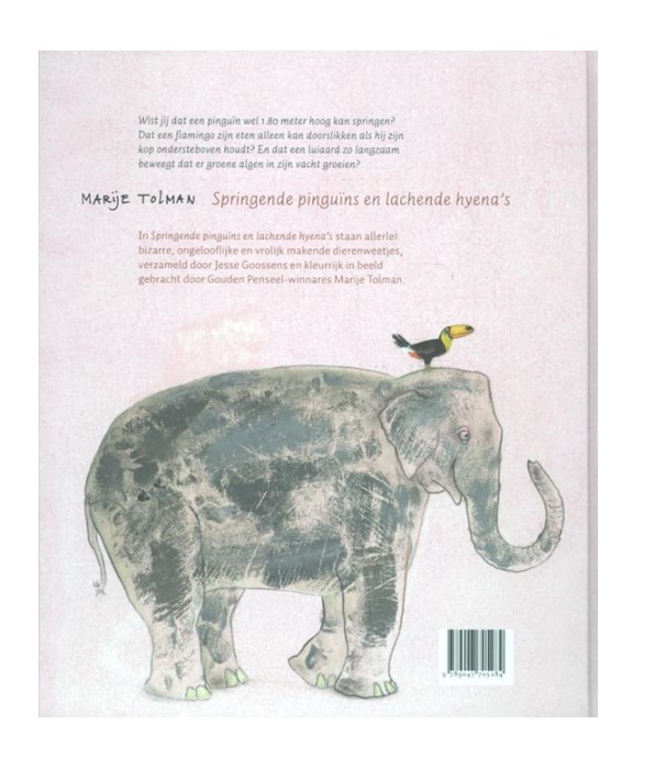 Springende Springende pinguins en lachende hyena's Jesse Goossens