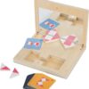 Small Foot Symmetriespel met spiegel Educate van hout