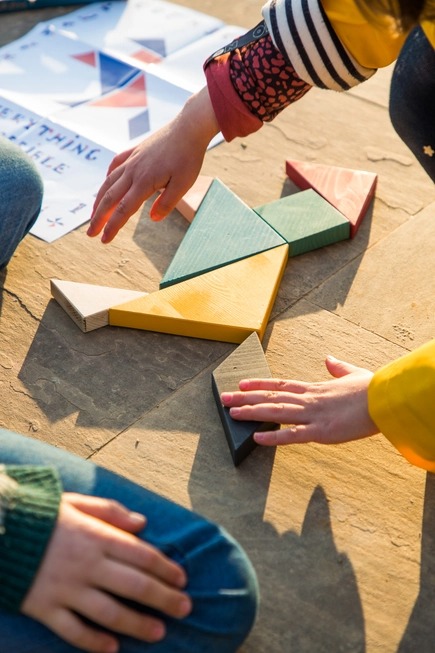 Tangram earth2 Me & MIne Houten Tangram Original