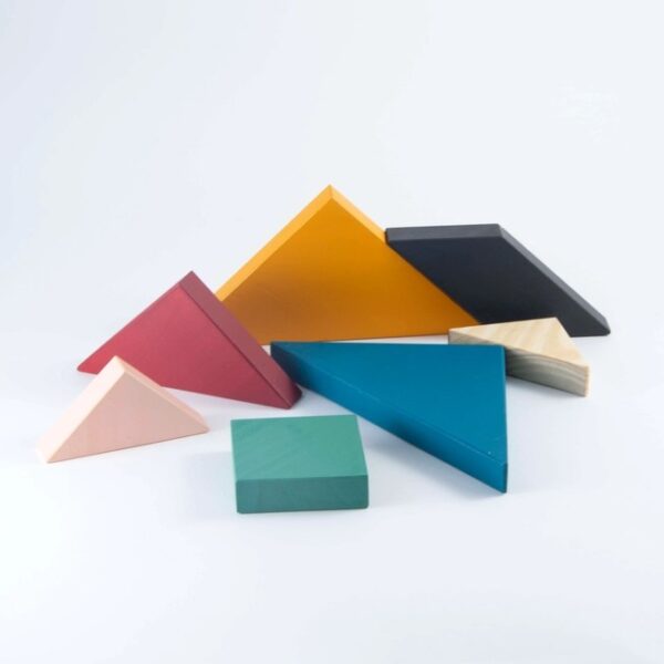 Tangram earth5 Me & mine Houten Tangram Earth