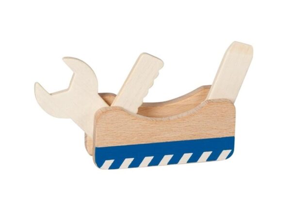 Tool 3in1 1 Goki Multitool 3 in 1 Houten Multi Gereedschap